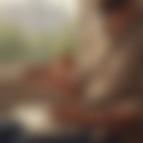 Blurred profile photo