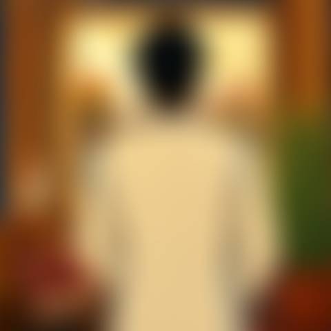 Blurred profile photo
