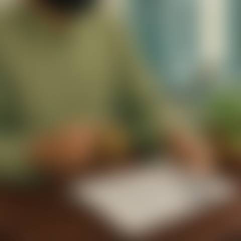 Blurred profile photo