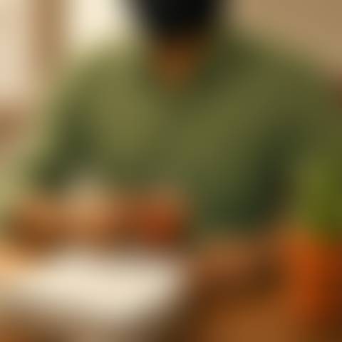 Blurred profile photo