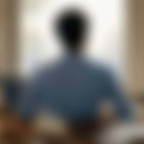 Blurred profile photo