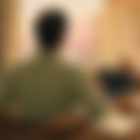Blurred profile photo