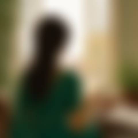 Blurred profile photo