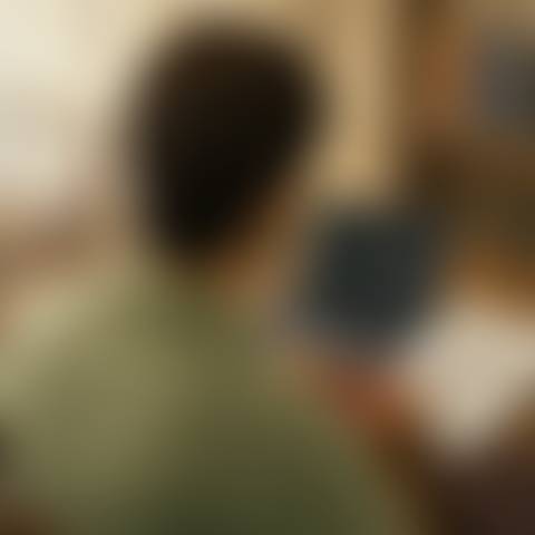 Blurred profile photo