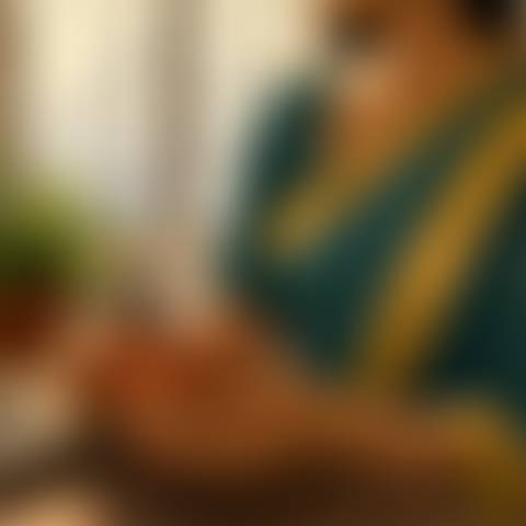 Blurred profile photo