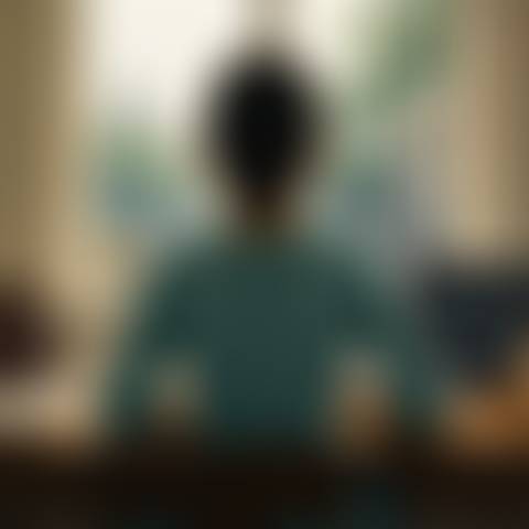 Blurred profile photo