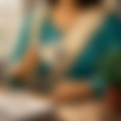 Blurred profile photo