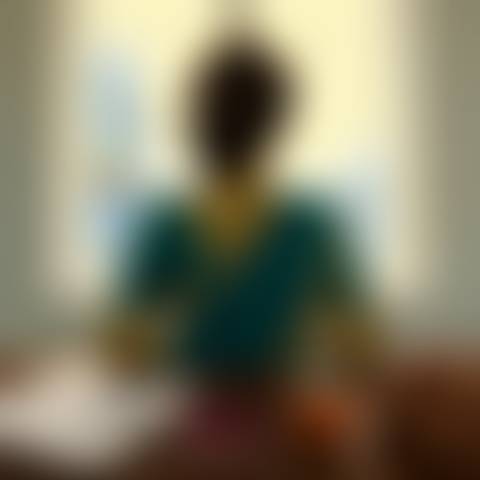 Blurred profile photo