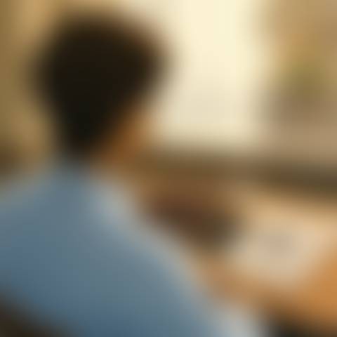Blurred profile photo