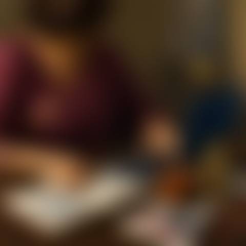 Blurred profile photo